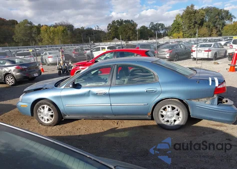 2005 Mercury Sable Ls from USA, damaged, VIN 1MEFM55S05A617789